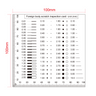 100mm/200 Div Comparison Test Gauge, SKU RT02420413, three quarter front view