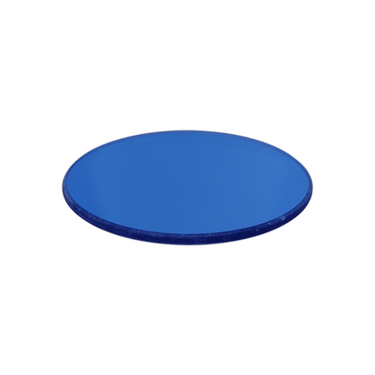 38mm Microscope Filter (Blue), SKU FI02034101, three quarter front view