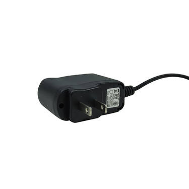 12V 0.5A AC to DC Adapter Power Supply 100-240V 50/60Hz (2.5 meter, 8 feet), SKU EP02011106, three quarter front view