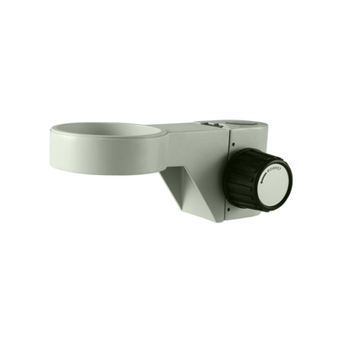 86mm E-Arm, Microscope Coarse Focus Block, 30mm Post Hole, SKU SA07041201, three quarter front view