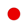 Red Filter Size Dia. 28mm 28mm Filter (Red), SKU SCHOTT-KL-258.303, three quarter front view