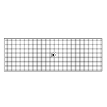 72x22mm/72x22, 1x1mm/100x100 Net Grid Scale Micrometer, SKU RT20205104, three quarter front view