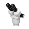 20X/40X Dual Power Stereo Microscope Head, Binocular, Focusable Eyepiece, SKU FS08011123, three quarter front view