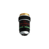 20X Infinity-Corrected Plan Achromatic POL Polarizing Microscope Objective Lens Working Distance 2.71mm with Black Finish, SKU PL04053431, three quarter front view
