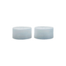 Transparent Plastic Cover Eyepiece Dust Cover(Pair Dia. 42mm), SKU MA02025201, three quarter front view