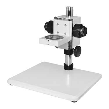 Microscope Post Stand, 46mm Fine Focus Rack, SKU ST05021104, three quarter front view