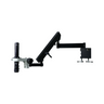 0.58-7X Flexible Arm Video Zoom Microscope, SKU MZ02130701, three quarter front view