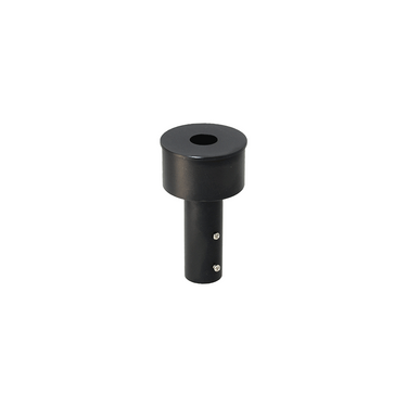 Fiber Optic Cable Adapter for Microscope Light Source to Microscope Stand Illumination Base, SKU SA02082101, three quarter front view