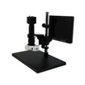 0.25-1.58X 2.0 Megapixels CMOS LED Light LED Reflection Light Post Stand Video Zoom Microscope, SKU MZ19020104, three quarter front view