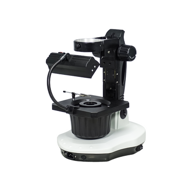 FH Dual Illuminated Light Jewelry Stand 84.5mm Jewelry Stand, SKU JM02011115, three quarter front view