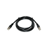BNC to BNC Male to Male Cable (1 meter, 3.3 feet), SKU EC02515101, three quarter front view