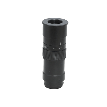 0.7-4.5X Industrial Inspection Video Zoom Microscope Body, Monocular, Infinite, SKU MZ02011101, three quarter front view