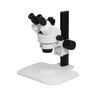 7-45X Track Stand Trinocular Zoom Stereo Microscope, SKU SZ02010031, three quarter front view