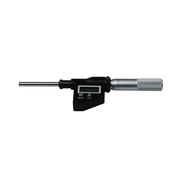 Digimatic Micrometer Head, Range 0-50mm/0-2 in., SKU MS02016221, three quarter front view