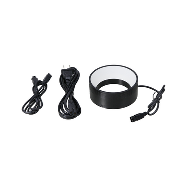 4.6W DC 24V LED Light LED Quantity 104 LED Ring Shadowless Light (4.6W ID70mm 104Bulbs), SKU ML02242321, three quarter front view