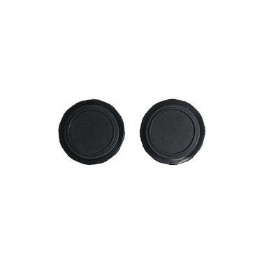 Frosted Plastic Cover Eyepiece Dust Cover(Pair Dia. 36mm), SKU MA02025211, three quarter front view