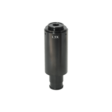 1.5X Adjustable Microscope Camera Coupler C-Mount Adapter 23.2mm, SKU MZ08016161, three quarter front view