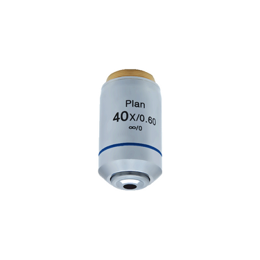 40X Infinity-Corrected Plan Achromatic Metallurgical Microscope Objective Lens Working Distance 2.90mm, SKU MT13033531, three quarter front view