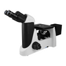 100X-800X Inverted Metallurgical Microscope, Binocular, Halogen Light, Bright Field + Polarizing Kit, SKU MT03030203, three quarter front view