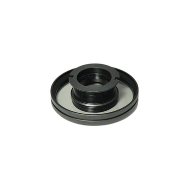 Simple Rotating Polarizer & Analyzer Kit for LED Microscope Ring Light, SKU ML02291131, three quarter front view
