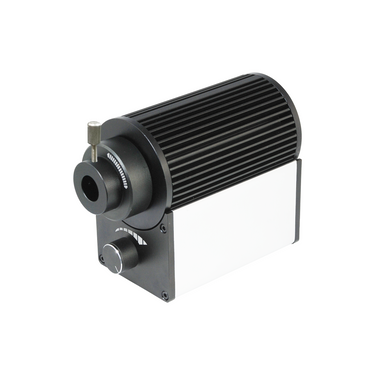20W UV Free LED Fiber Optic Illuminator Microscope Light Source Box with Heat Sink, SKU ML49211111, three quarter front view