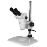 6.5-45X Post Stand Binocular Zoom Stereo Microscope, SKU SZ02020264, three quarter front view