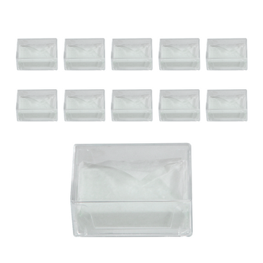 39.5x11.5mm Rectangle Coverslips (39.5x11.5 1000pc), SKU SL39201021, three quarter front view