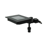 XY Stage Travel Distance 76x50mm Stage Platform Dimensions 185x140mm 76x50mm Stereo Microscope Clamp Manual Stage, SKU SG02302221, three quarter front view