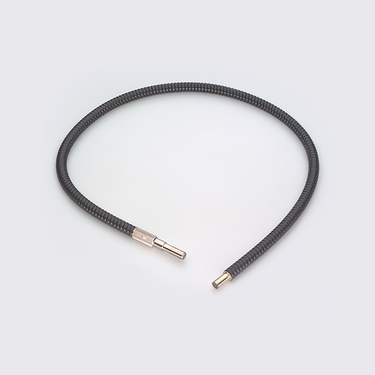 Optical Fiber Cable Length 600mm 600mm Single Pipe Light Guide, SKU SCHOTT-KL-121.101, three quarter front view