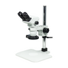 6.7-45X LED Light Post Stand Binocular Zoom Stereo Microscope, SKU SZ02060226, three quarter front view