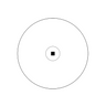 1x1mm/100x100 Net Grid Net Grid Reticle ( Dia. 20mm), SKU RT20105123, three quarter front view