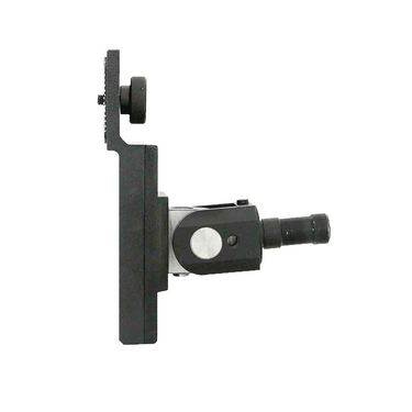Microscope Camera Mounting Plate, 5/8" Mounting Pin, SKU SA02021117, three quarter front view