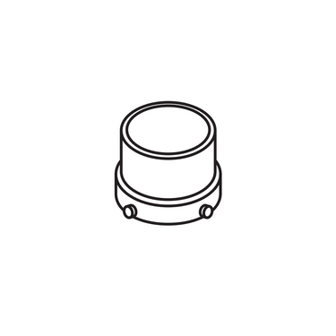 Extension Tube, SKU SCHOTT-Visi-157.567, three quarter front view