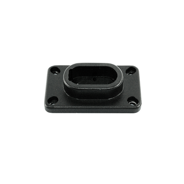 Microscope Track Stand Base Mount Adapter for Optical Breadboard, SKU SA02121101, three quarter front view
