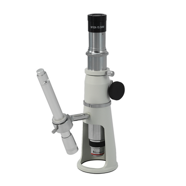 40X LED Light LED Reflection Light 40X Portable Measurement Microscope, SKU PM13010212, three quarter front view