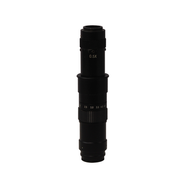0.35-2.25X Video Zoom Microscope Body, SKU MZ02011112, three quarter front view