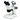 10X/20X/30X Track Stand LED Dual Illuminated Light 10X/20X/30X Binocular Multiple Power Stereo Microscope, SKU FS12160101, three quarter front view