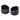 34mm Rubber Eye Cups, Microscope Eye Guards (Pair), SKU SZ05013912, three quarter front view