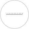 Microscope Eyepiece Reticle Linear Scale Micrometer Ruler Dia. 22mm, 5mm/100 Div., SKU RT20101141, three quarter front view