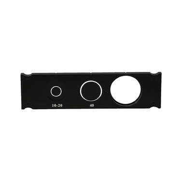 10-20X 40X Microscope Phase Slider 3 Position for BM1306 Series Microscope, SKU BM13066122, three quarter front view
