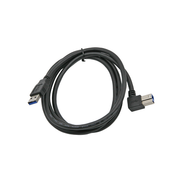 Right-Angle USB 3.0 Cable (1.5m), SKU EC29545413, three quarter front view
