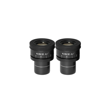 Eyepiece Field of View Dia. 22mm 10X Adjustable Eyepiece (Pair Dia. 30/FN22), SKU BM05102222, three quarter front view