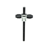 Track Length 520mm Focus Distance 385mm Fine Focus Track Stand Pole Assembly, SKU ST02041306-0001, three quarter front view