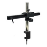 Horizontal Arm Length 550mm Vertical Post Height 384mm Gliding Arm Boom Stand with Clamp, SKU ST02051902, three quarter front view