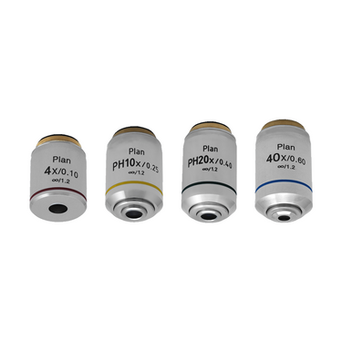 Infinity Long Working Distance Plan Achromatic Objective Set, SKU BM13063032, three quarter front view