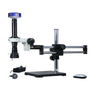 0.58-7X 8 Megapixels CMOS LED Light Dual Arm Stand Video Zoom Microscope, SKU MZ02130507, three quarter front view