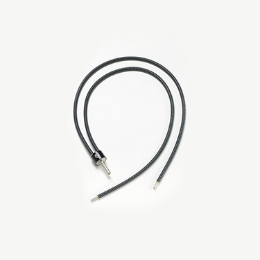 Optical Fiber Cable Length 1000mm 1000mm Dual Pipe Light Guide, SKU SCHOTT-KL-155.204, three quarter front view