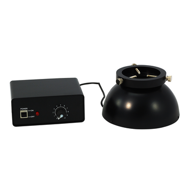 LED Dome Diffused Light for Microscopes (61mm) Dimmable, SKU ML28251101, three quarter front view