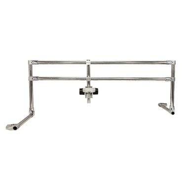 Focus Distance 50mm Vertical Post Height 350mm Gantry Frame, SKU ST02011502, three quarter front view