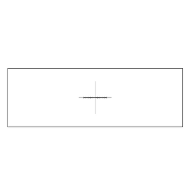 10mm/100 Div X-Axis Cross Hair Scale Micrometer, SKU RT20204101, three quarter front view